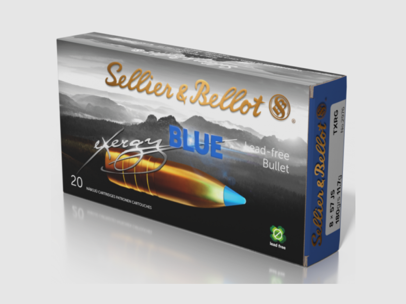 8x57 JS S&B TXRG 180gr VE20