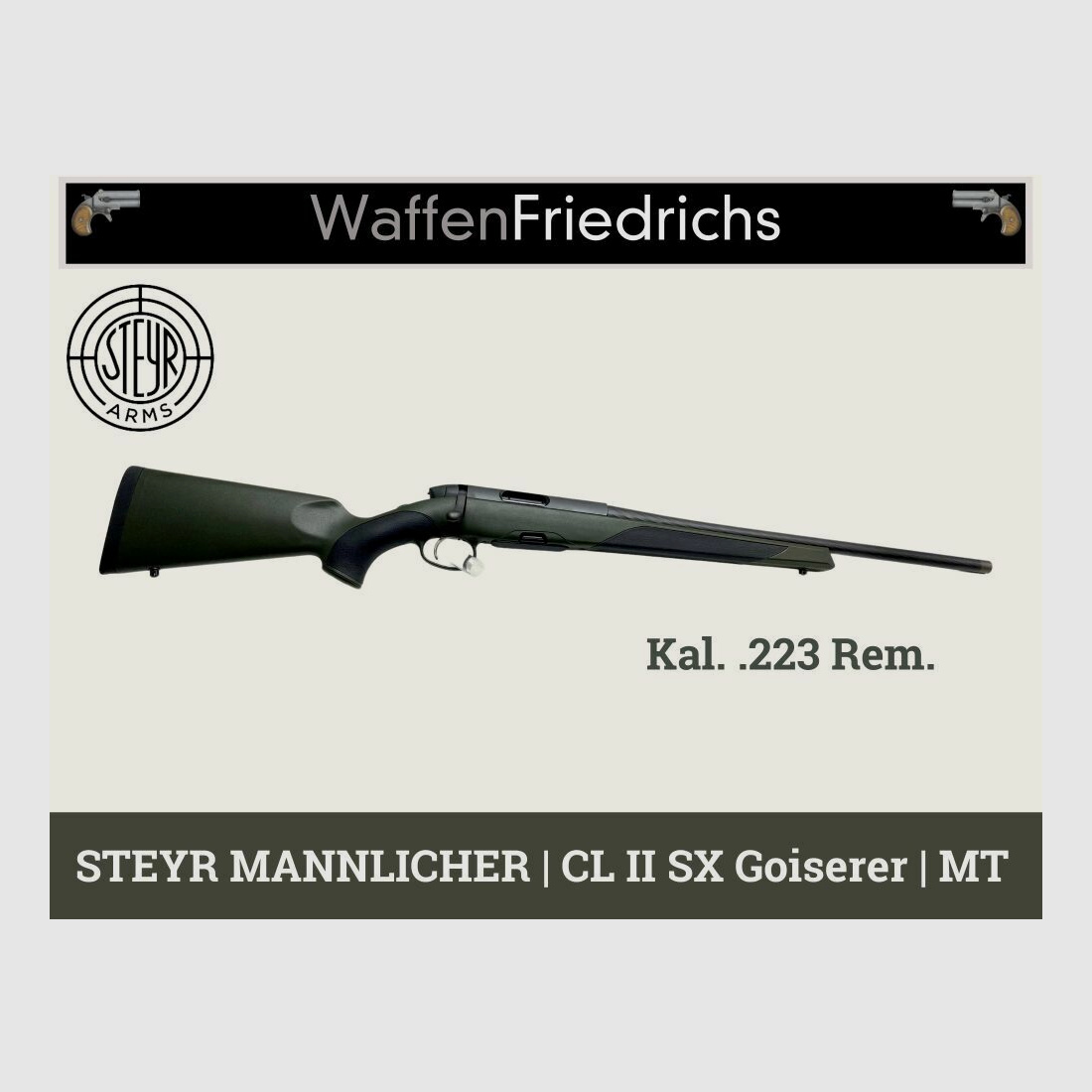 STEYR MANNLICHER	 CL II SX MT - Waffen Friedrichs