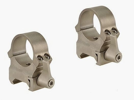 Anneaux Leupold QRW 25,4 mm haut argent