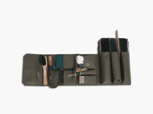 Schweizer Armee Schweizer Schuhputzset gebraucht