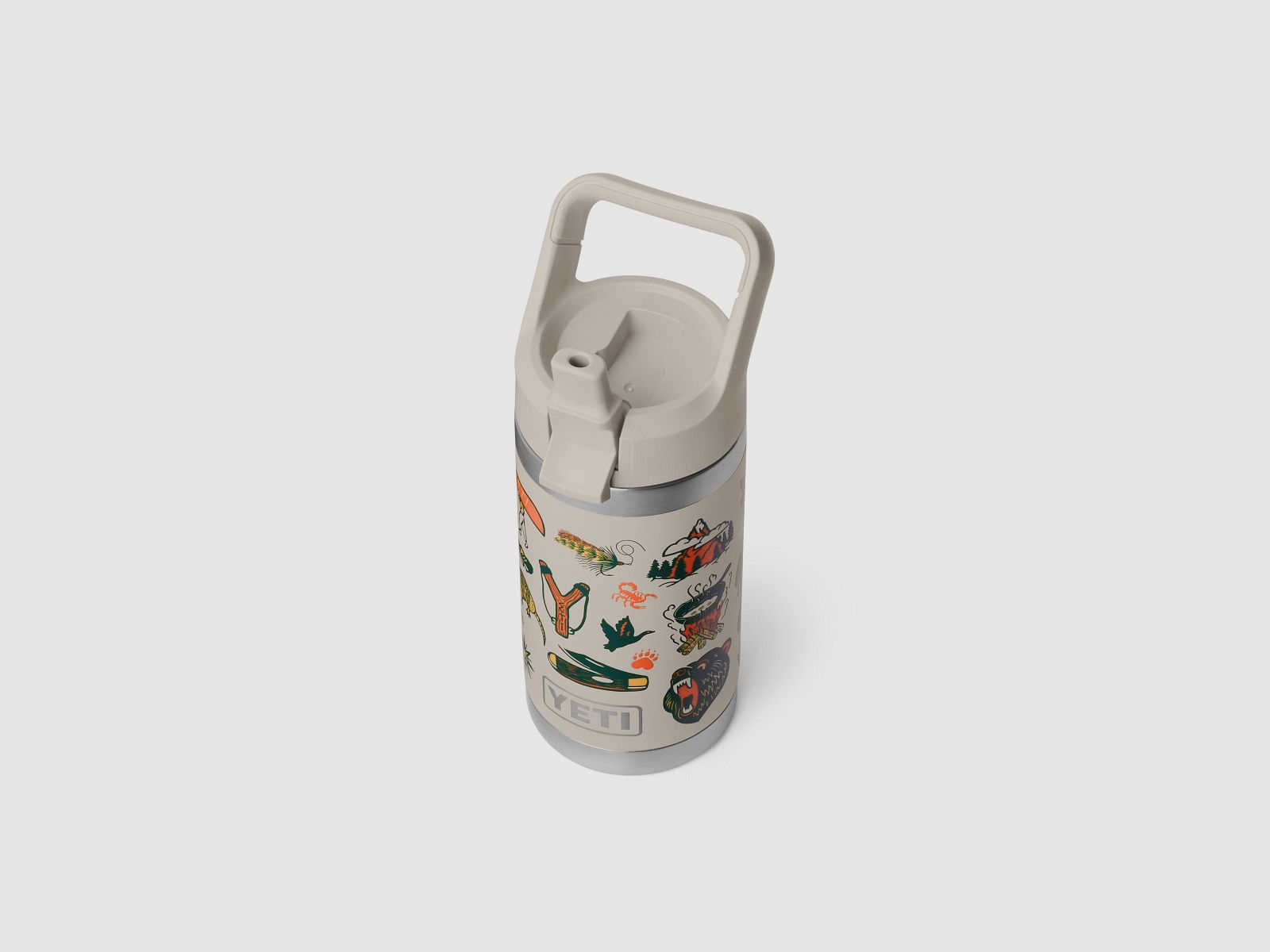 YETI® Flasche Rambler JR 12 Oz Straw Bottle - Cape Summer Camp, Bild 2 von 4