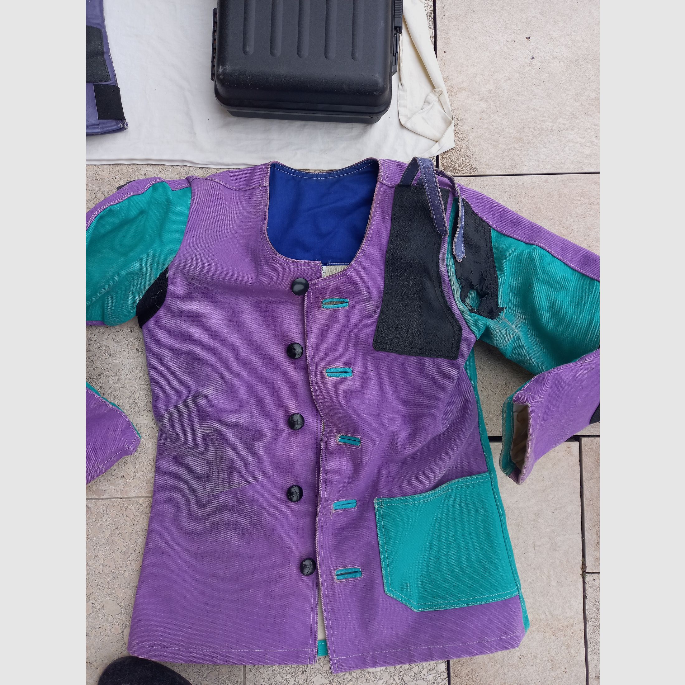 Shooting jacket shooting glove bag case for air rifle air rifles