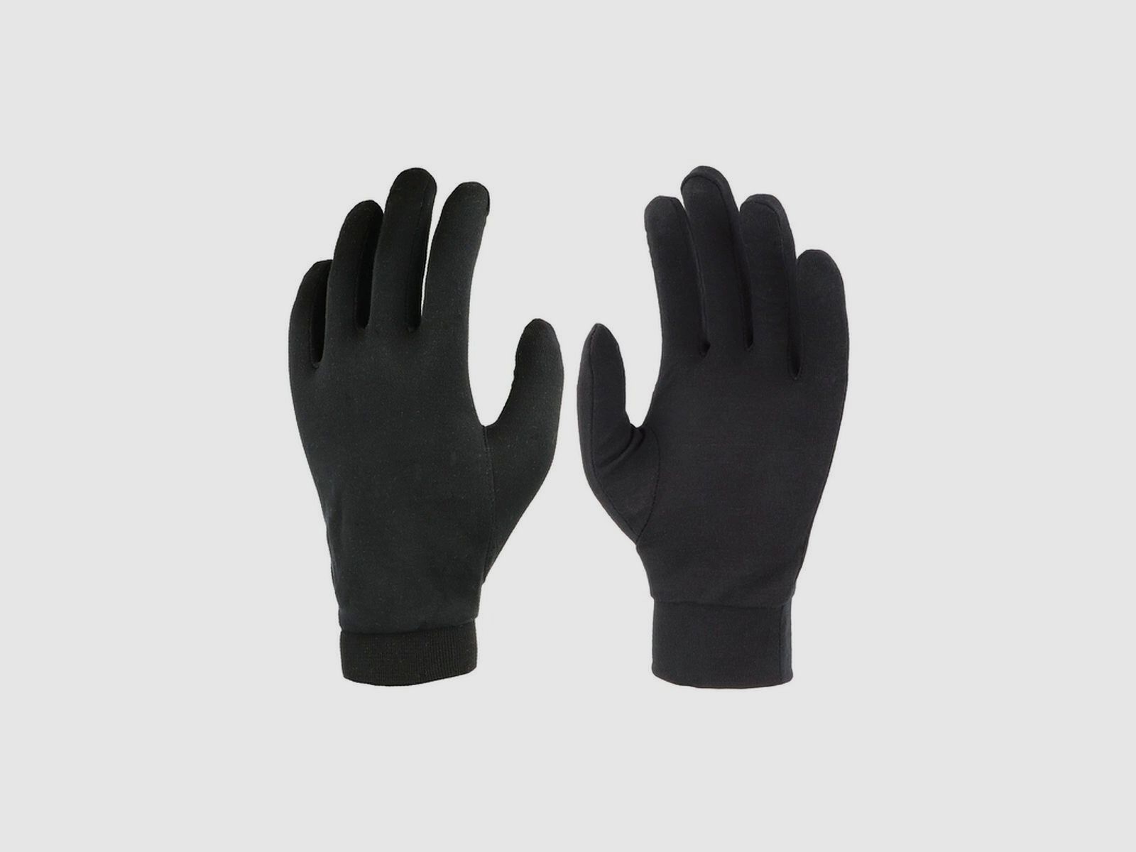 ESKA Merino sous-gants noirs 10 (XL)