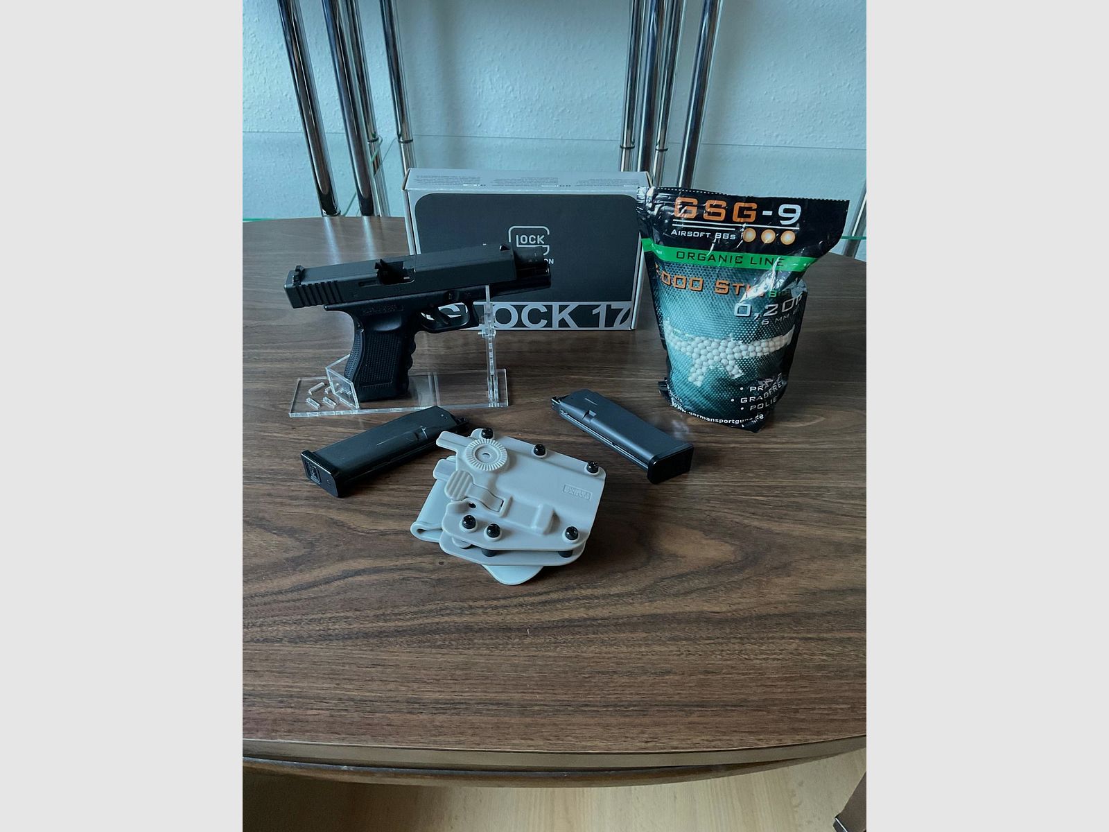 Glock 17 Gen4 CO2 Airgun Set (Kal. 4,5 mm) – Komplettpaket