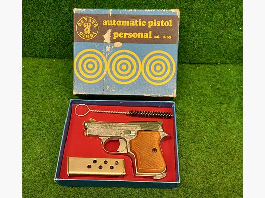 Grawerowany pistolet 6,35mmBrowning Renato Gamba