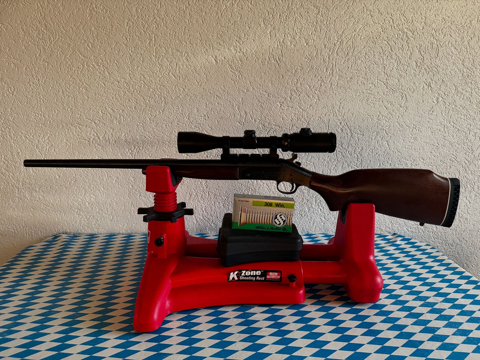 Harrington & Richardson SB2 Handi Rifle / Hahn-Kipplaufbüchse 22" in 308win