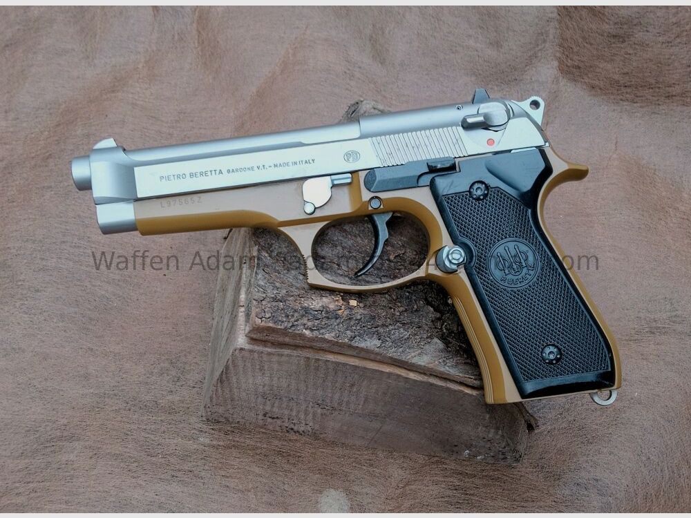 Beretta 92 FS en acier inoxydable modèle spécial