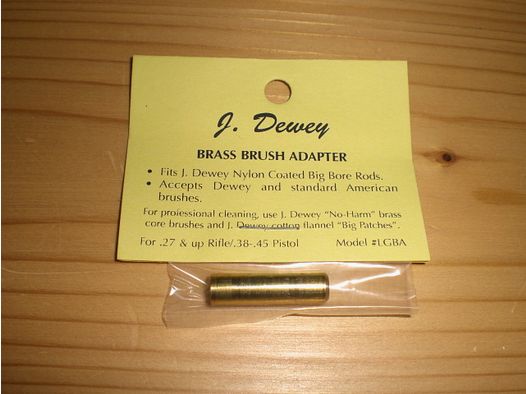 Ersatz-Bürsten Adapter für Dewey Putzstöcke 7mm aufwärts. Neu