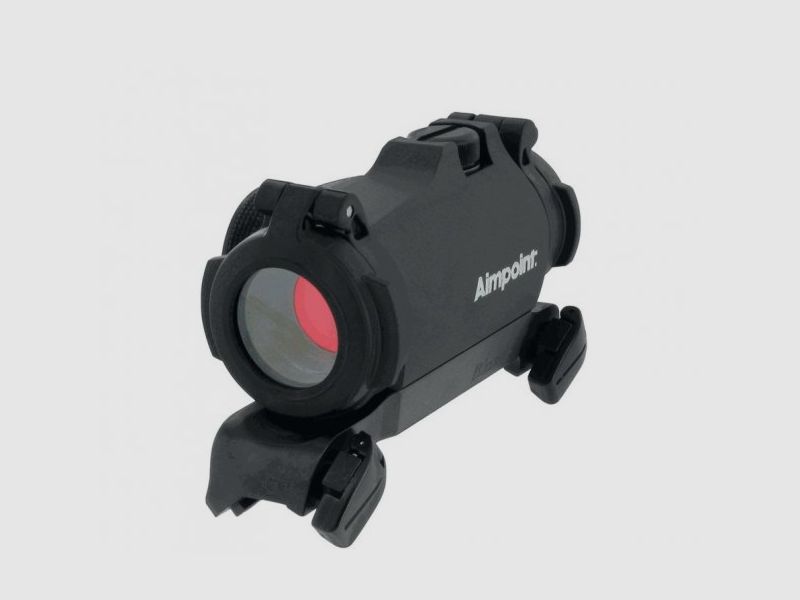 Das Aimpoint Micro H2 mit Blaser Sattelmontage und 2 MOA
