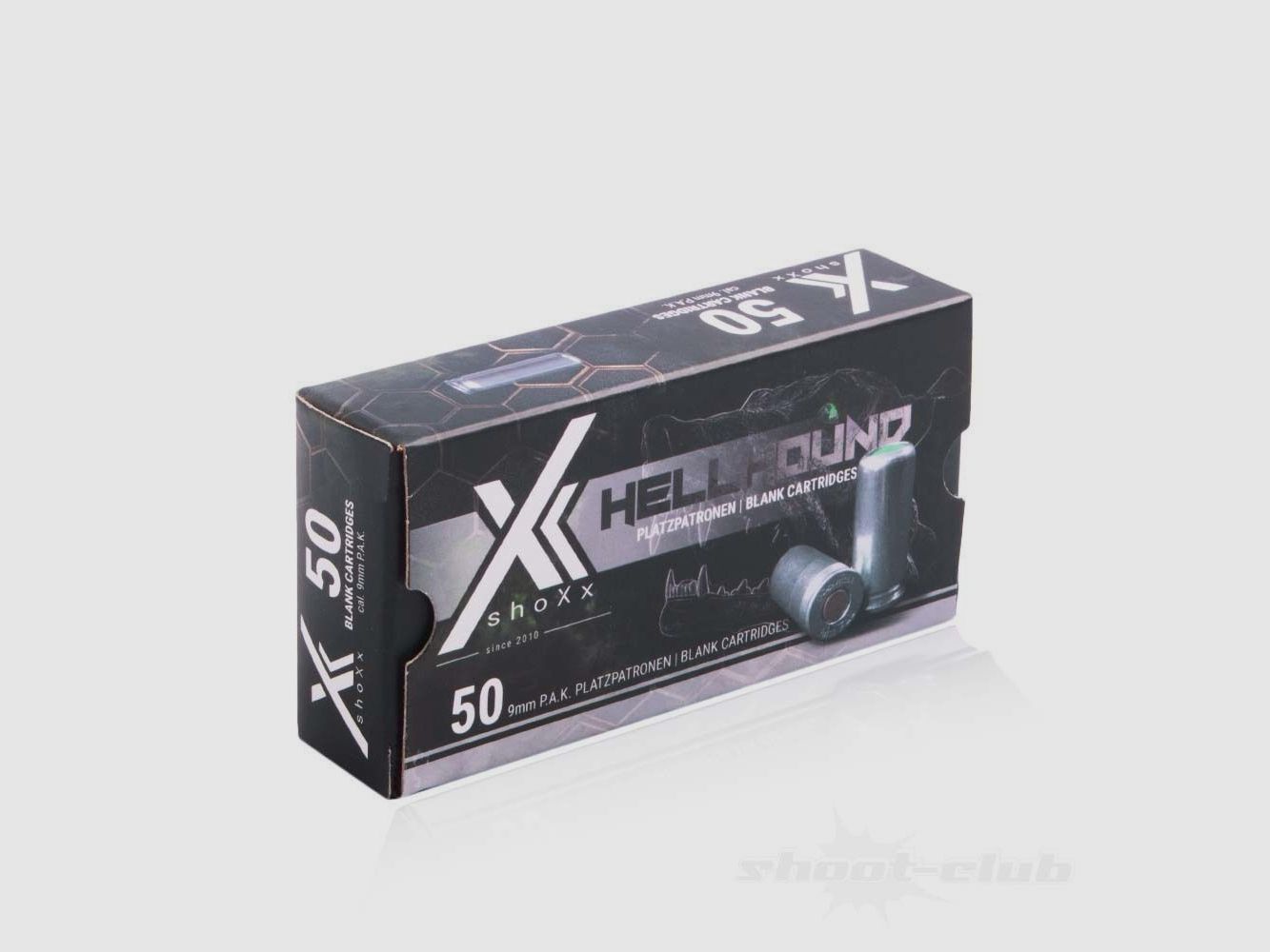 shoXx shoXx Hellhound 9mm P.A.K. 50 Stück
