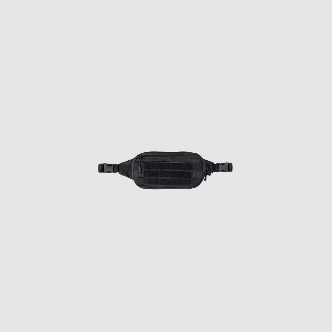 GÜRTELTASCHE MIT MOLLE UND KLETT - SCHWARZ