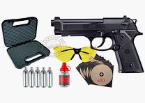 Pack pistolet à plomb 4,5 mm BB CO2 UMAREX - Beretta Elite II (3 joules) - PROMO