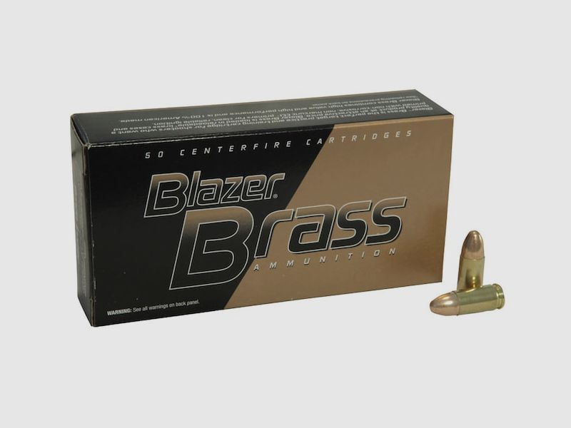 CCI Blazer 9mm Luger 124GR FMJ 50 Patronen