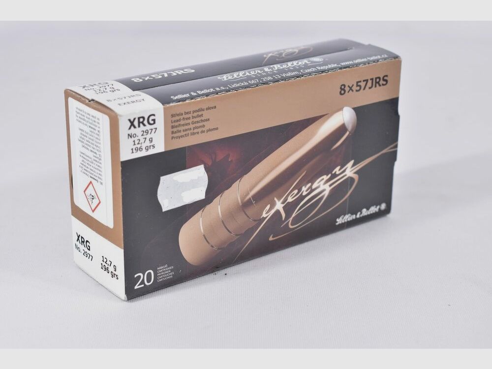 Sellier & Bellot 196grs XRG 20STK