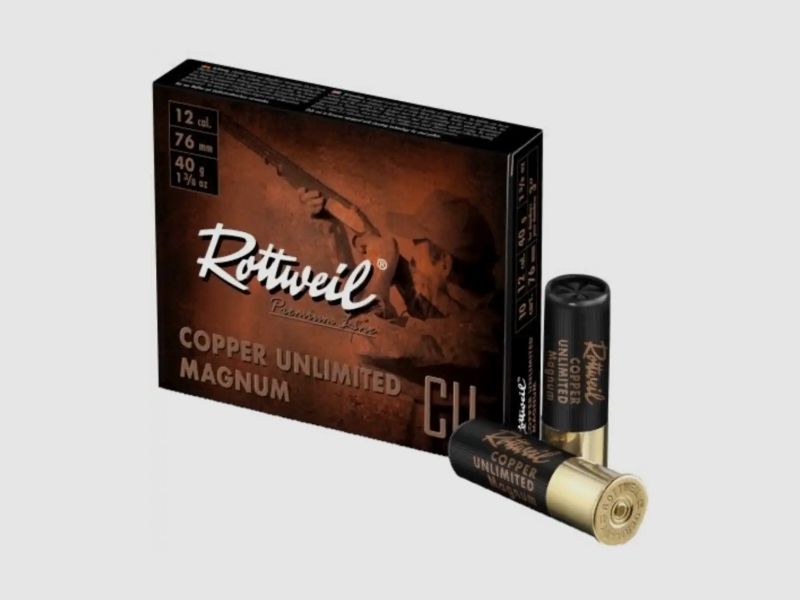 Rottweil Copper Unlimited Magnum .12/76 3,00 mm 40 g 10 cartucce
