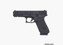 PISTOLA GLOCK LLAVE USB 8GB