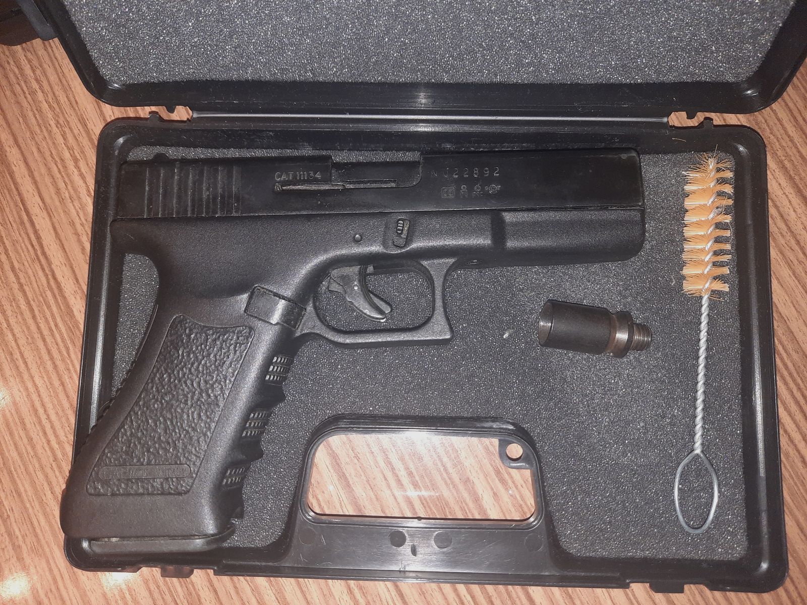 Bruni Milano GAP (Glock Automatic Pistol) Glock Schreckschuss Nachbau 9mm Gas/Knall/Signal Pistole