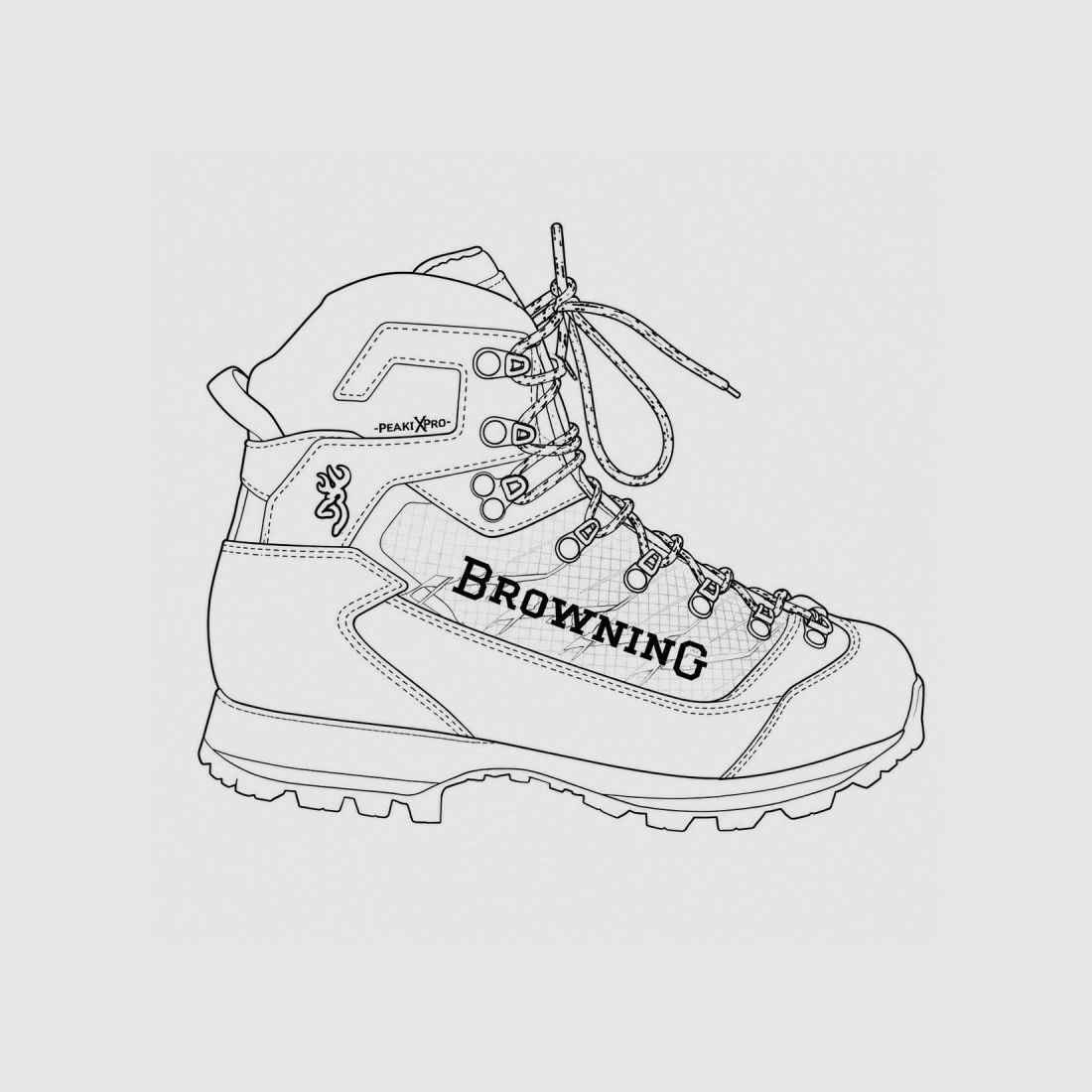 Ridgeline brown hiking shoes for men, image 8 of 8