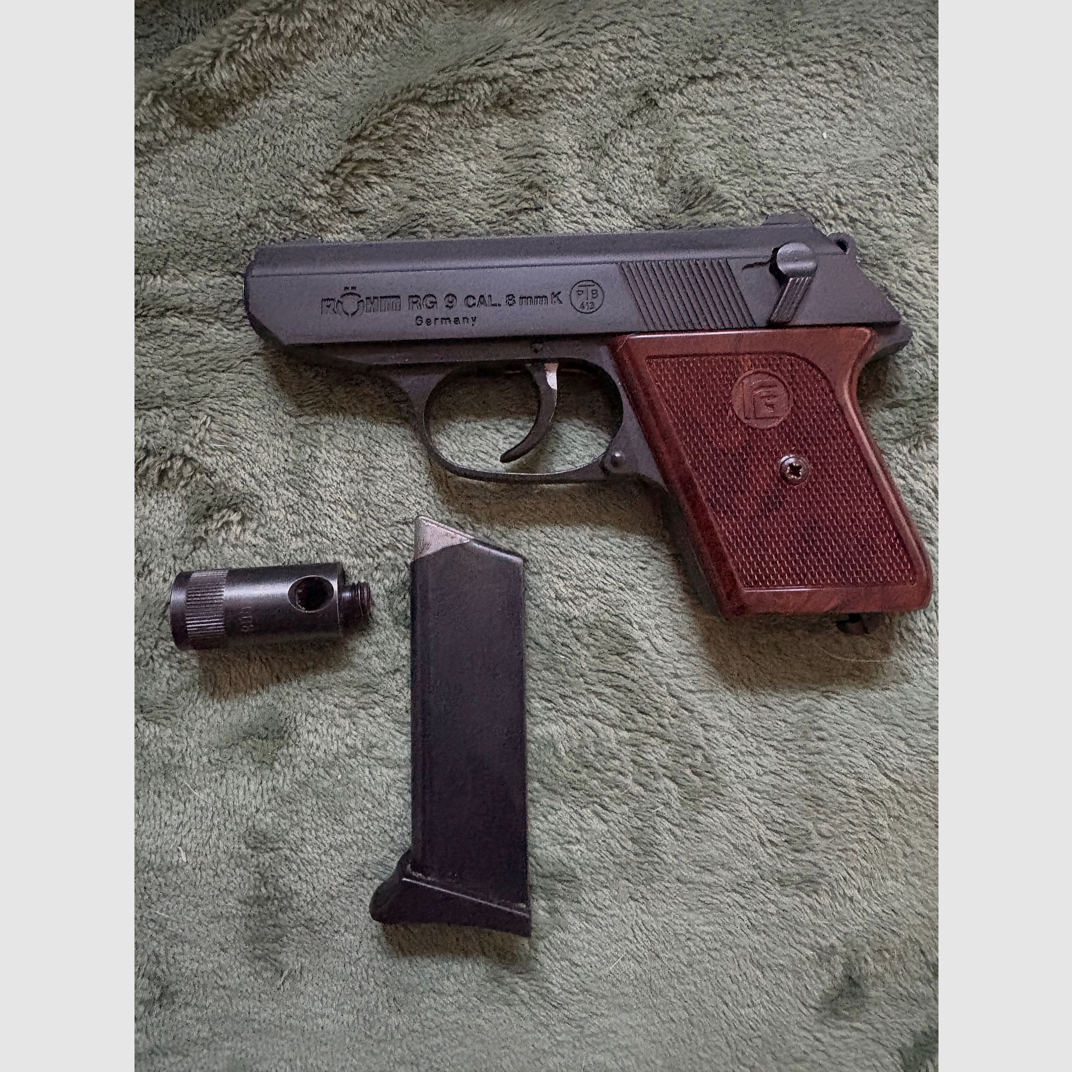 Röhm RG 9 niquelado 8mm Knall