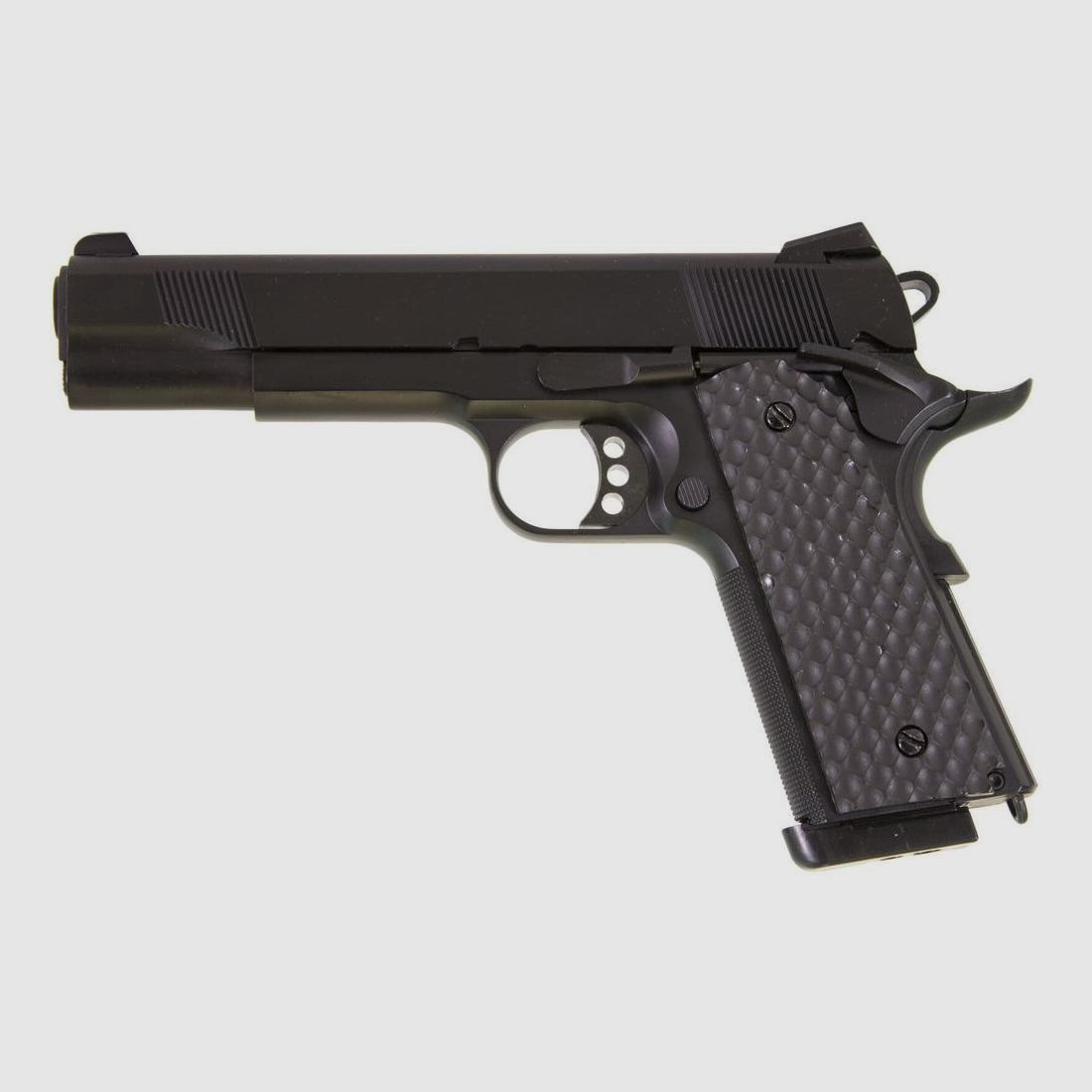 Airsoft-Replikat GBB 1911 MEU Raven Vollmetall - Integrierte Schiene - Leistung 1,0J - Präzision und Robustheit, Bild 5 von 5