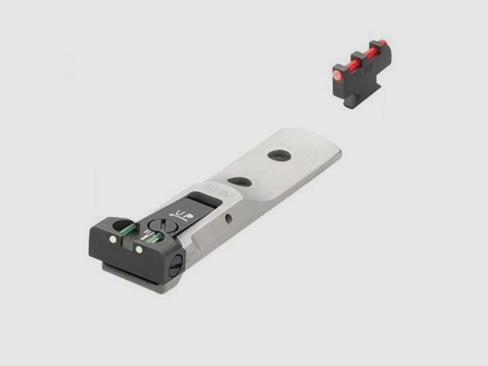 LPA TXT sight set silver Fiber S&W N