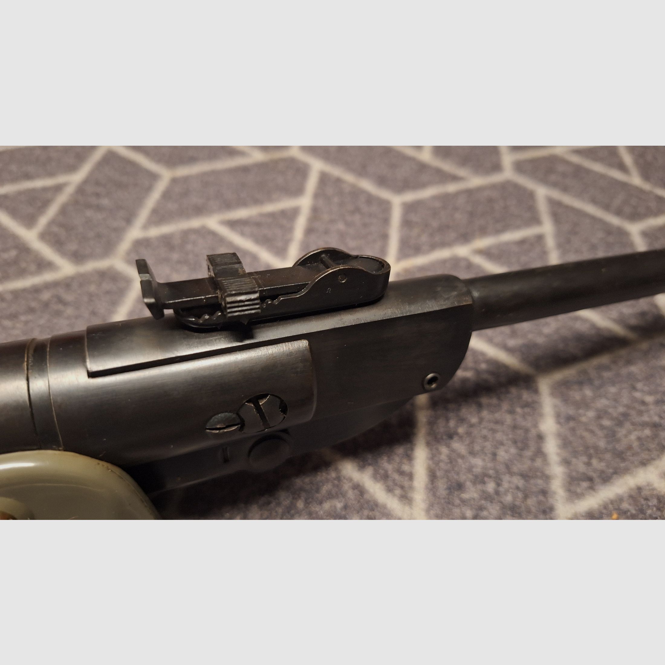 Air rifle Model 304 Haenel Suhl Original DDR GRAY TOP COLLECTOR CONDITION!
