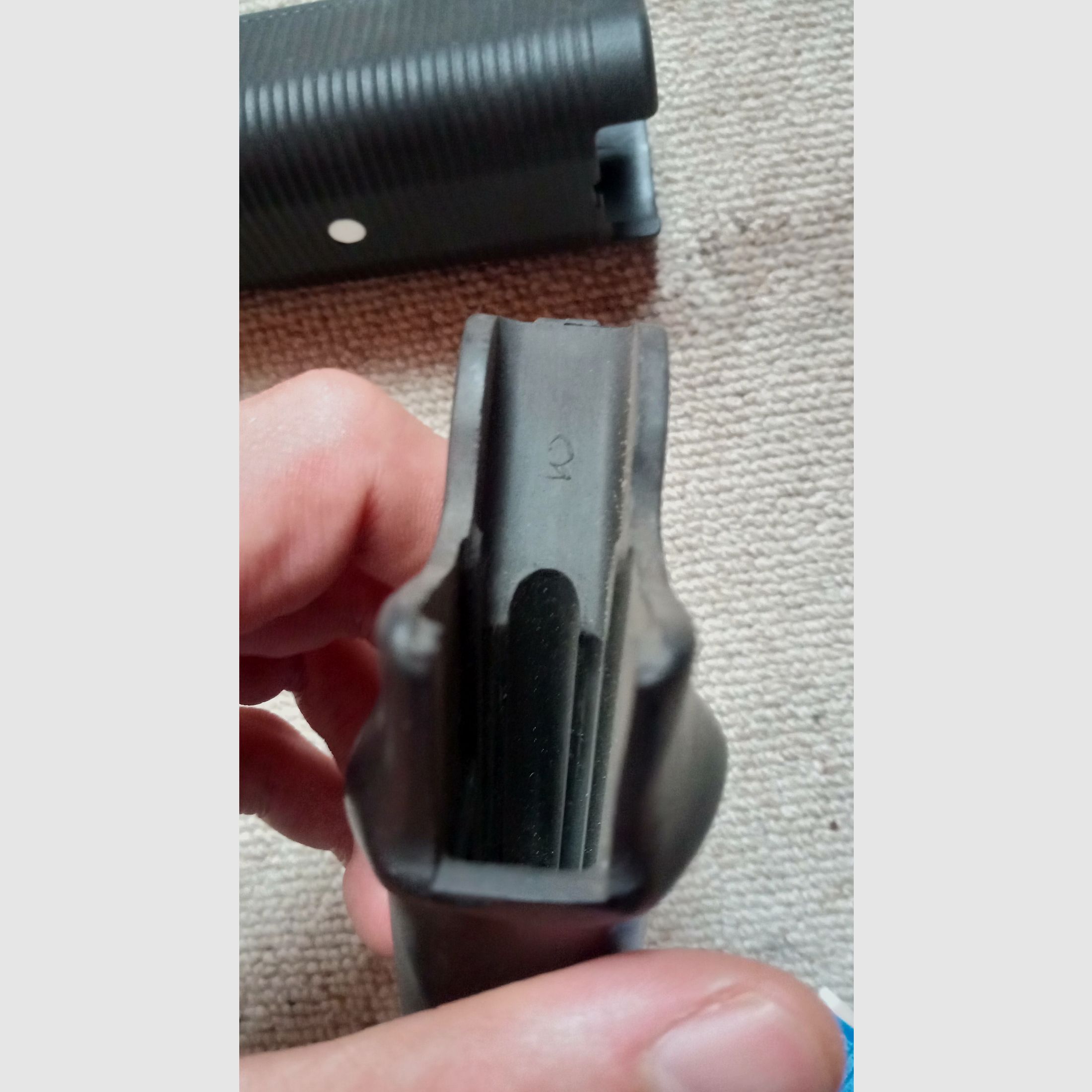 Moderner AC Unity G3 Trapezhandschutz  & Pistolengriff in Schwarz  - Aftermarket Wide Handguard