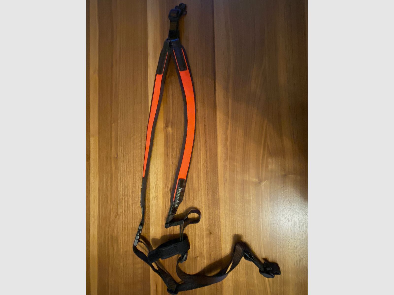 Rucksack - Gewehrriemen von Niggeloh in signalorange