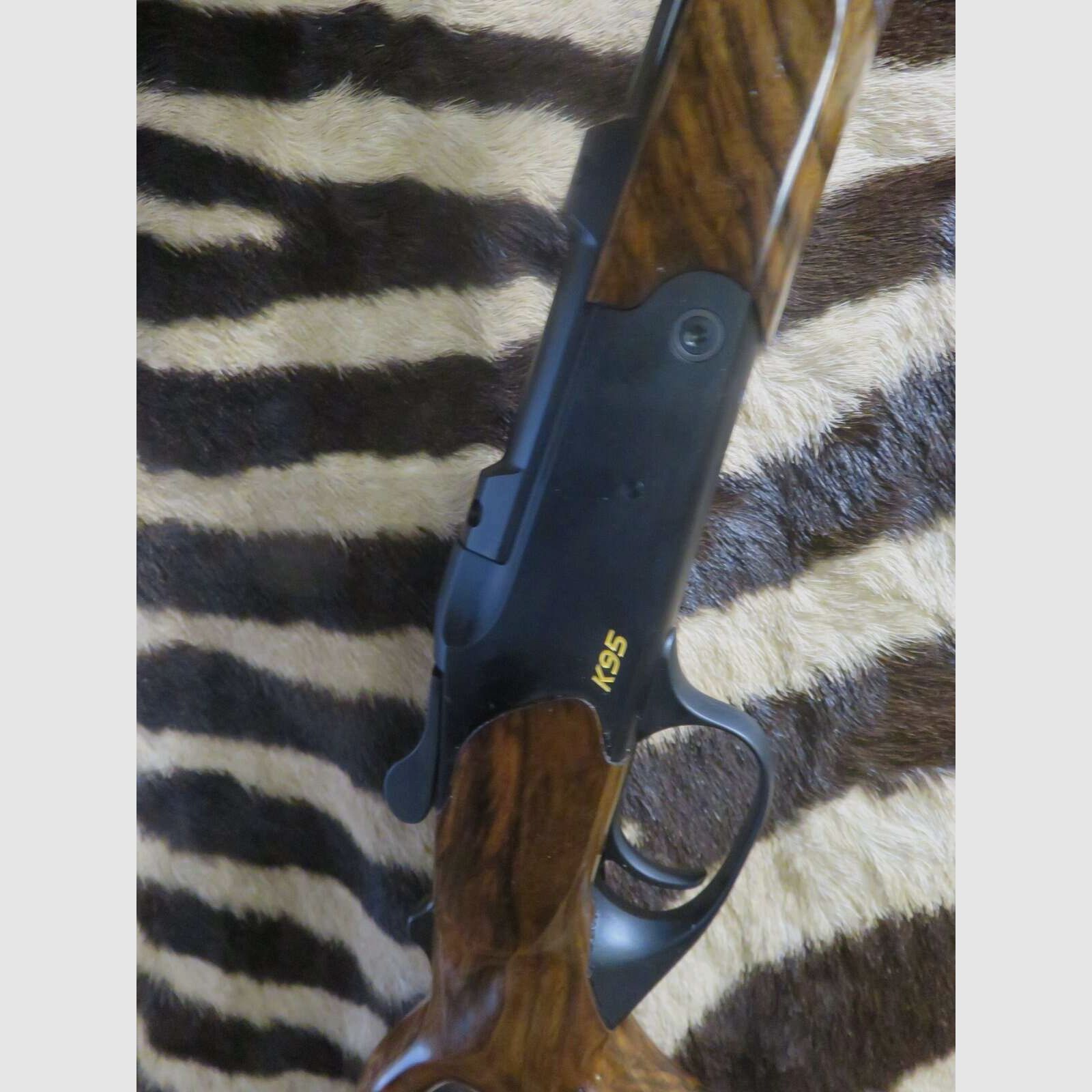 Kipplauf BLASER K95 Success Cuir Bois Grad 6 Kaliber 7RM Lauf 65cm fluted – gewinde, Bild 6 von 10