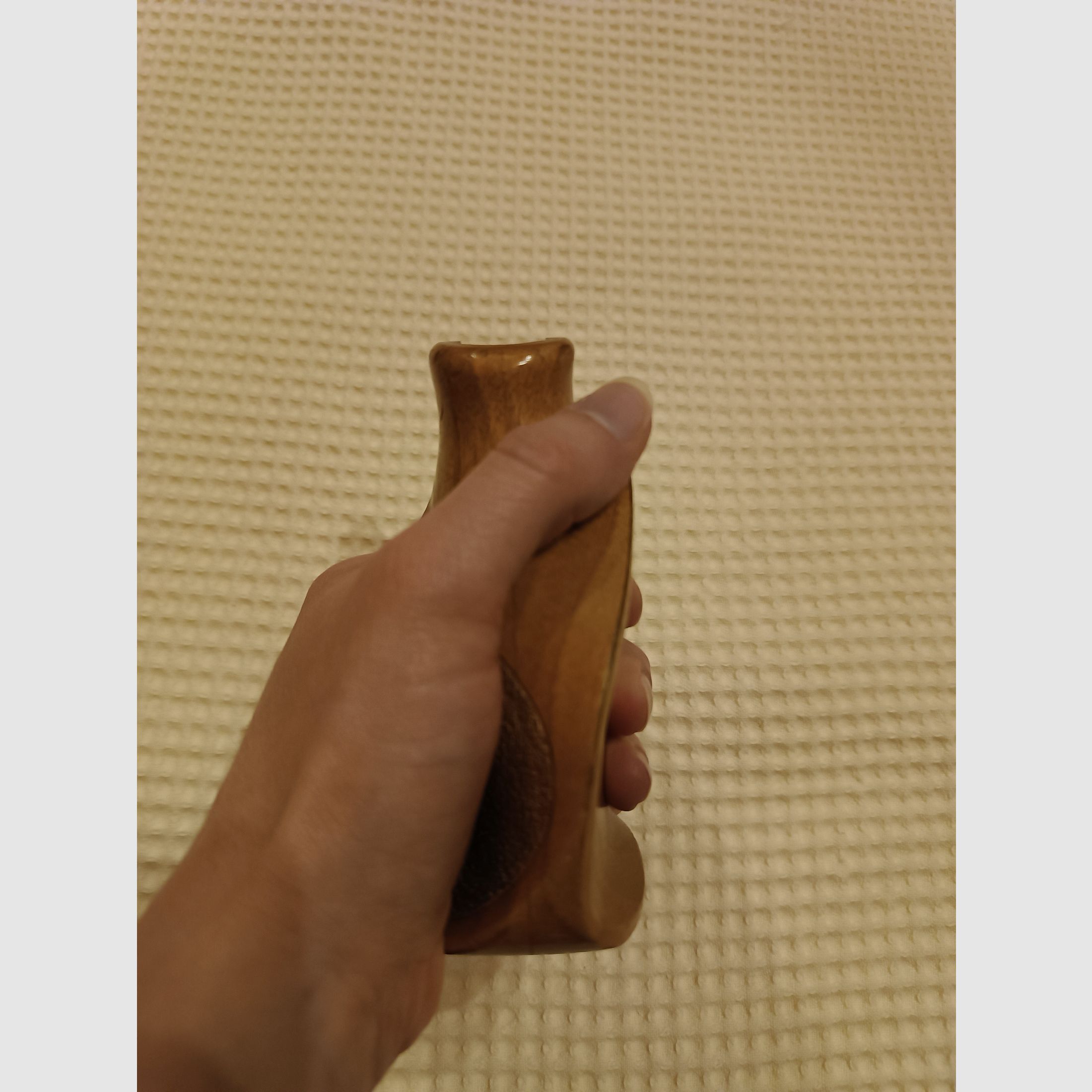 Linkshändergriff Holz Revolver Smith&Wesson 686 round butt