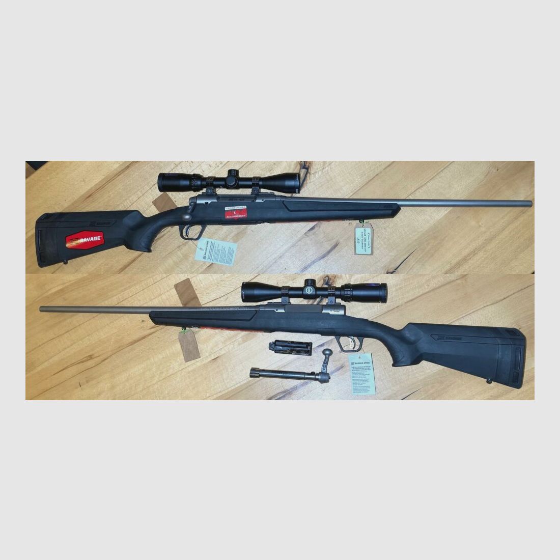 Savage Axis II XP 6,5 Creedmoor m. Bushnell Banner 3-9x40