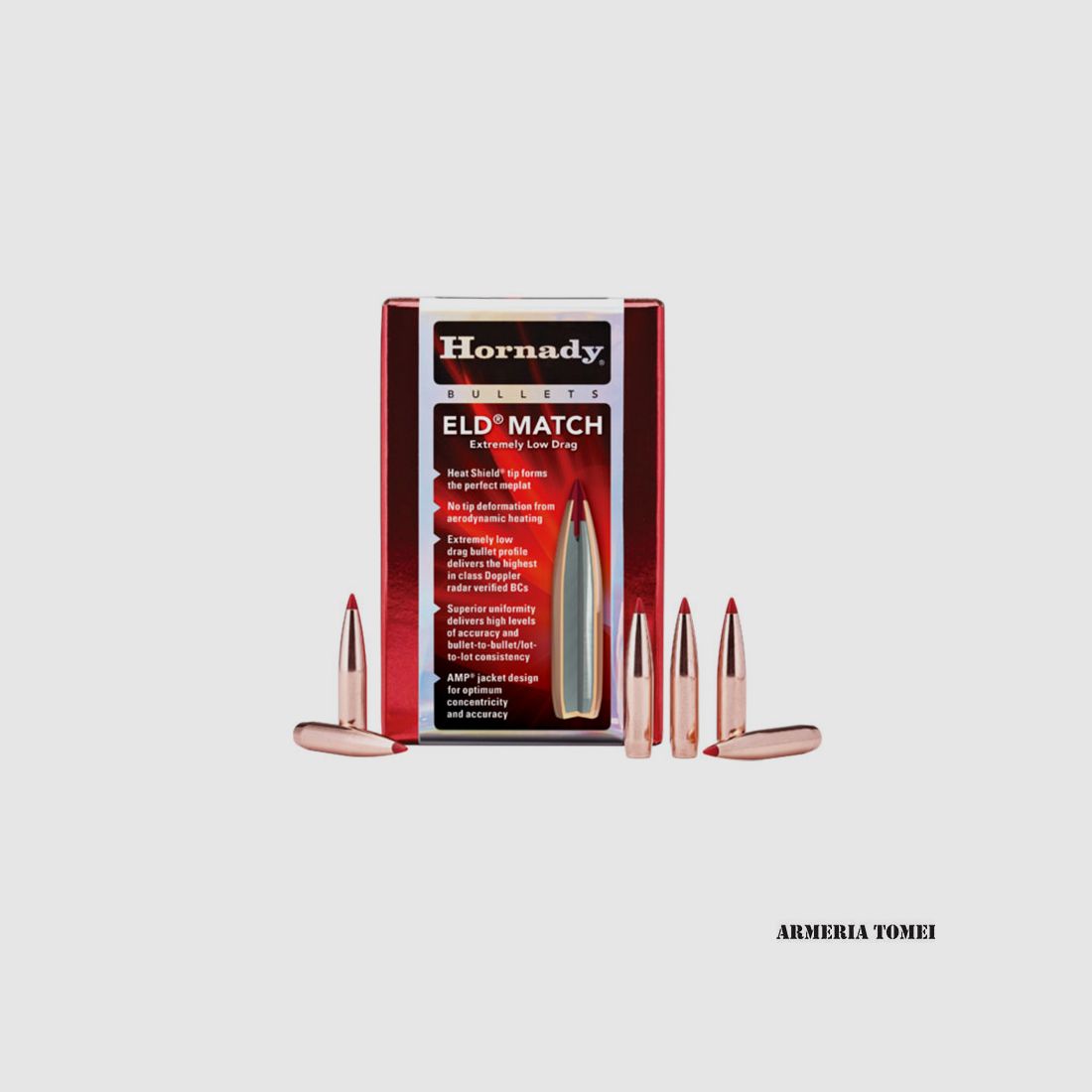 HORNADY – 30 cal .308 195 gr ELD® Match (100 pcs)