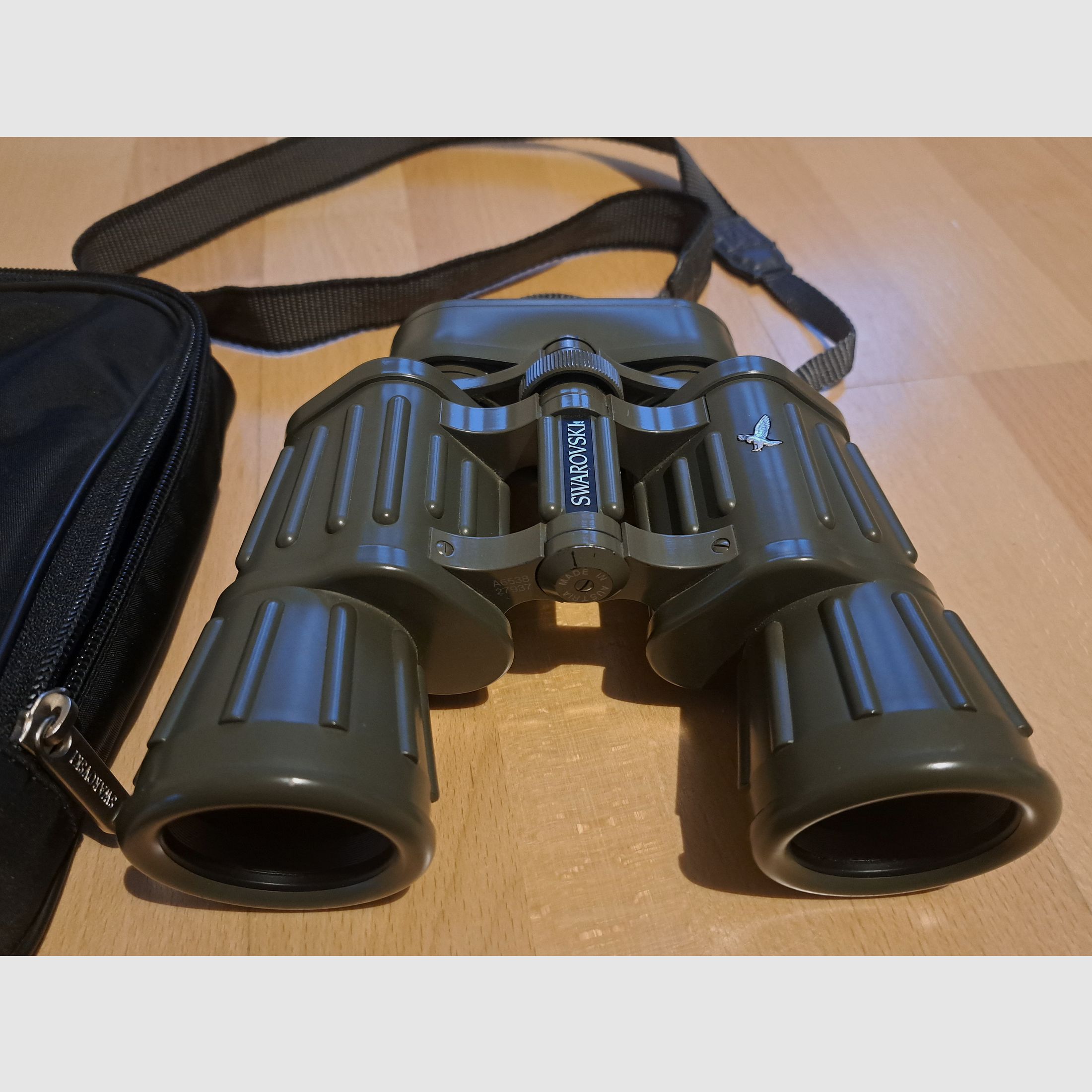 Swarovski Habicht 7x42 Fernglas Grün Top Zustand