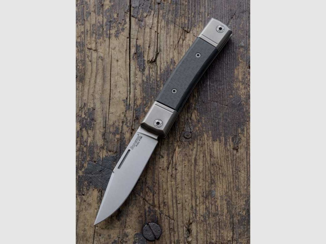 Lionsteel Bestman EDC Taschenmesser, Karbon, M390