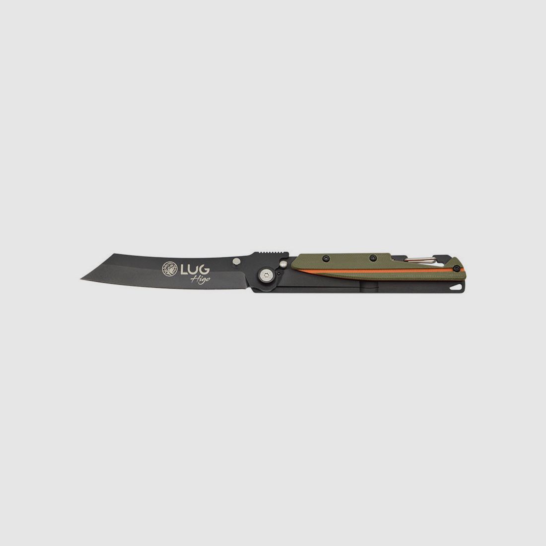 Coltello svizzero Lug SP3T kaki/arancio 8,5 cm, immagine 4 di 5