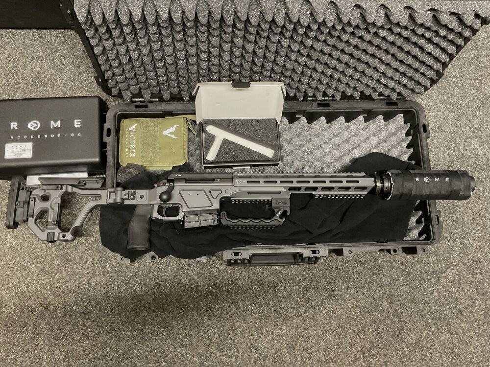 Victrix Gladio Pugio V Dark Grey 308 Winchester 16 Zoll mit Schalldämpfer S