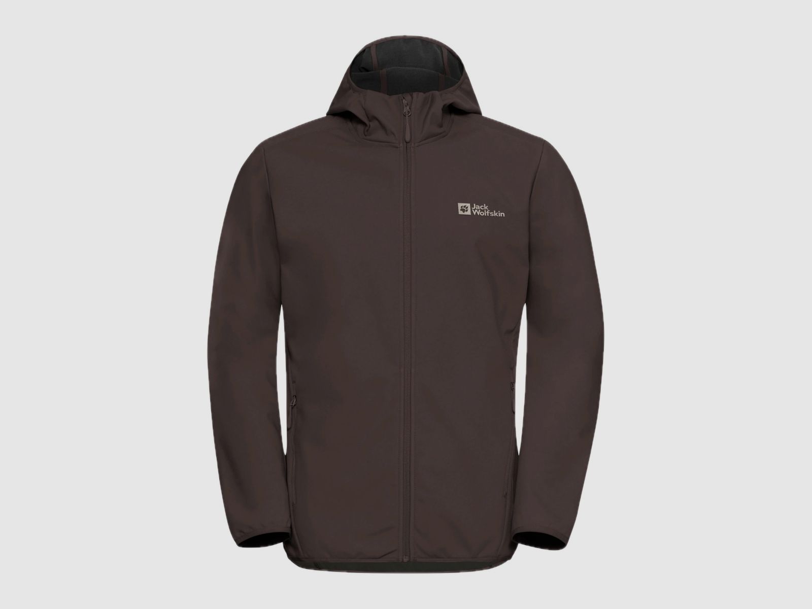 JACK WOLFSKIN Bornberg Hoody M Softshelljacke Herren Peat Braun