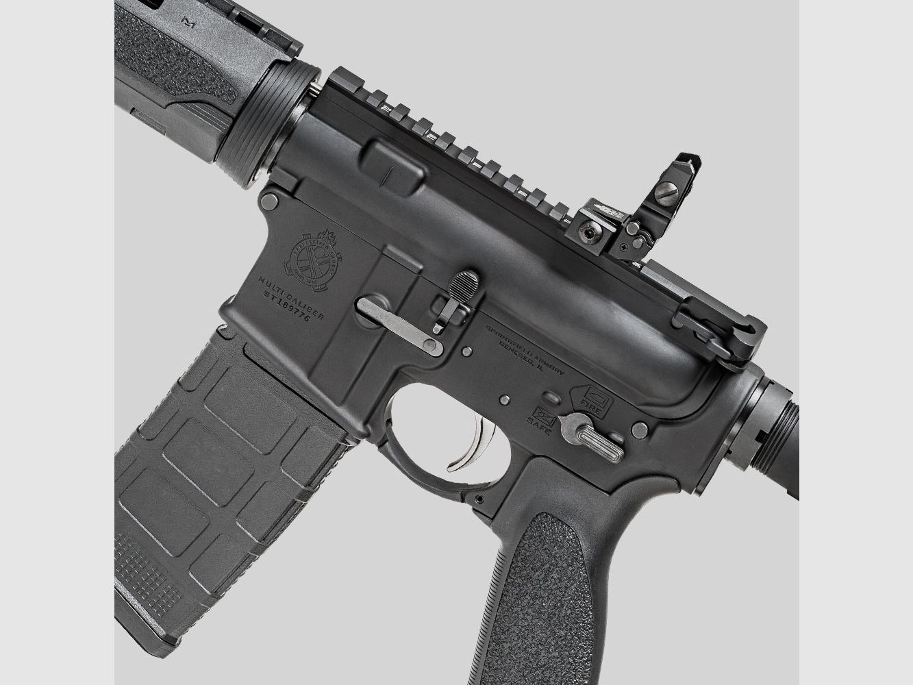 Springfield AR15 SAINT M-Lok Mid Length Schwarz 16 Zoll Kal.223Rem, Bild 5 von 14