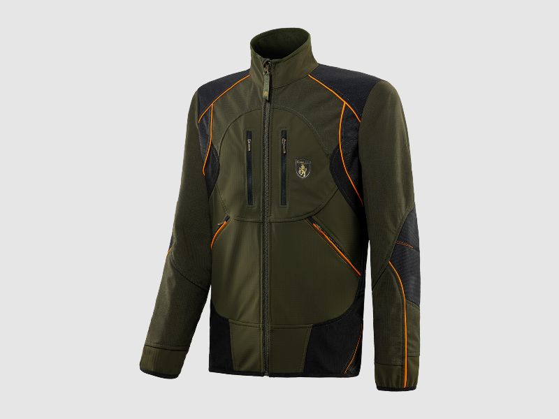 TRABALDO POLO SUPERTEMPEST EVO ARANCIO/VERDE, immagine 7 di 10