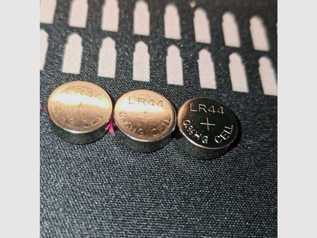 3-delige set LR44 knoopcellen