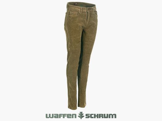 Baleno Cordhose Valentine Gothic Oliwkowy