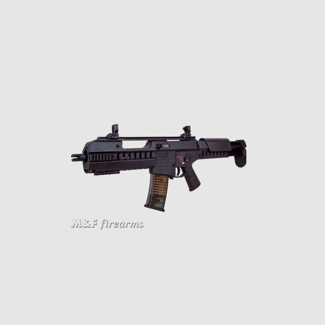 GSG G14 GCS EBB Blowback S-AEG 6mm BB Schwarz Semi-Auto