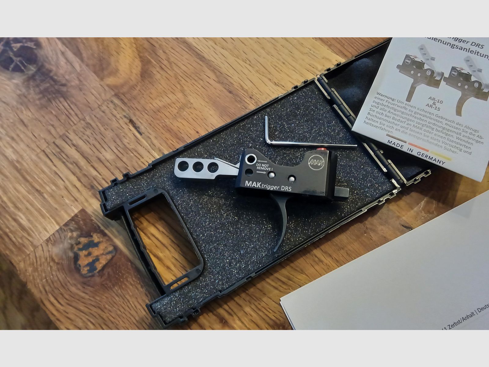 MAK Trigger DRS  Drop-in-Abzug für AR10 und AR15, voll einstellbar 