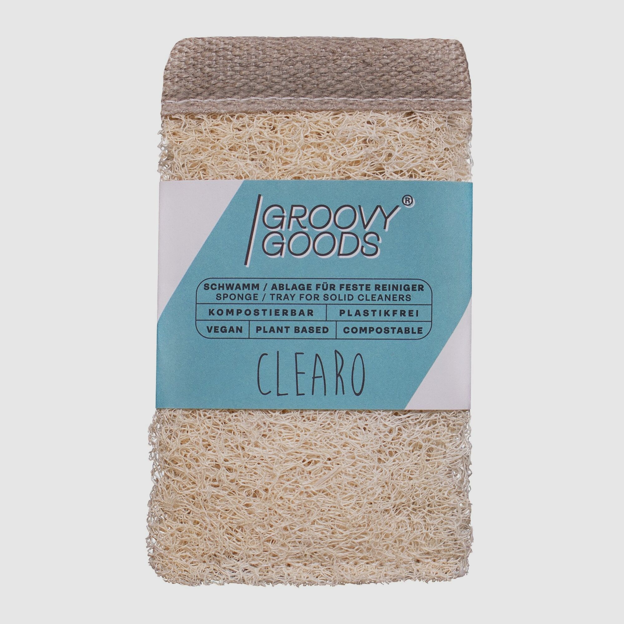 Clearo Spugna Luffa e Supporto per Detergenti Solidi, immagine 2 di 12