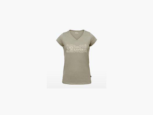 FJÄLLRÄVEN Logo Stamp T-Shirt W