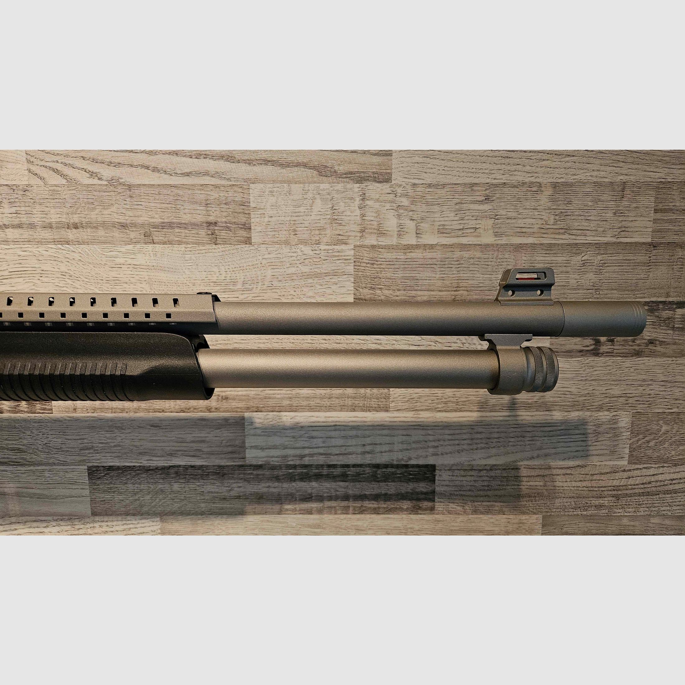 Neuware - Vorderschaftrepetierflinte Pumpgun Akkar Karatay TK-355 612PS Titanium Kal. 12/76