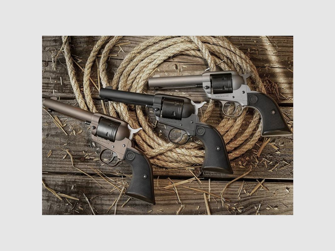 Ruger Wrangler 6,5'' randvuurrevolver mod. 02042 – kal. .22 LR, afbeelding 11 van 11