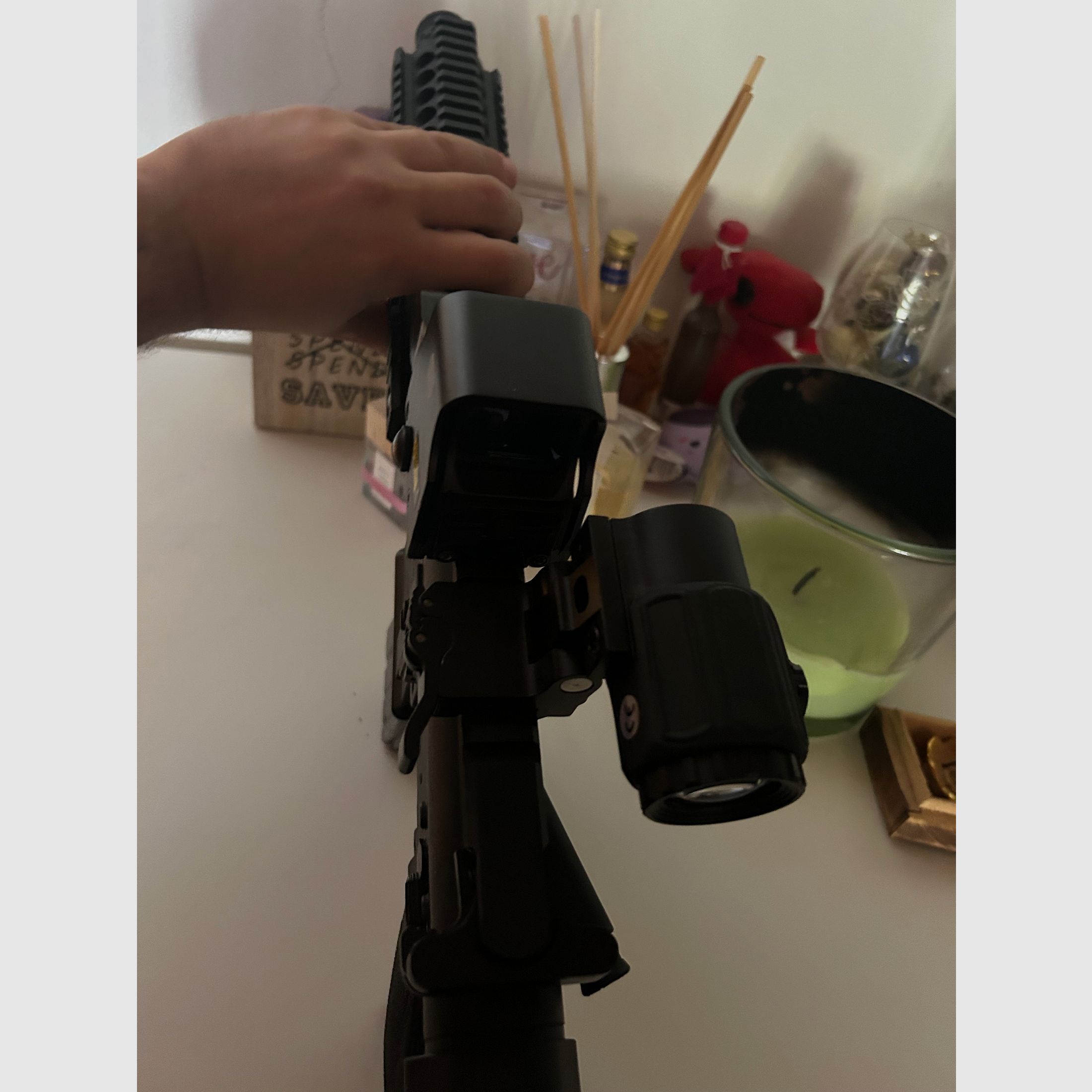 Crossman R1 CO2 mit EoTech 1/3x