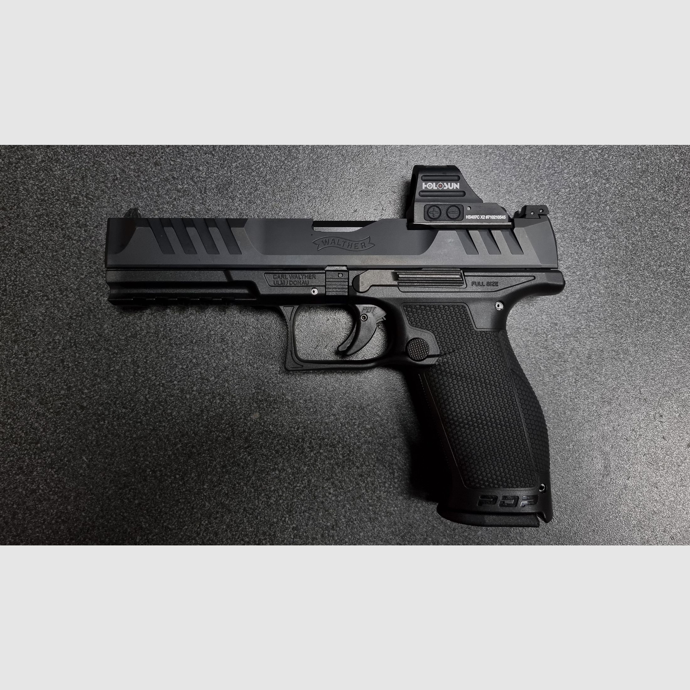 Walther PDP pack - red dot sight Holosun HS 407C