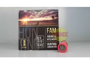 Munitions à grenaille « 1 » ZAT 32 g Fam Pionki cal. 12/70, image 1 sur 2